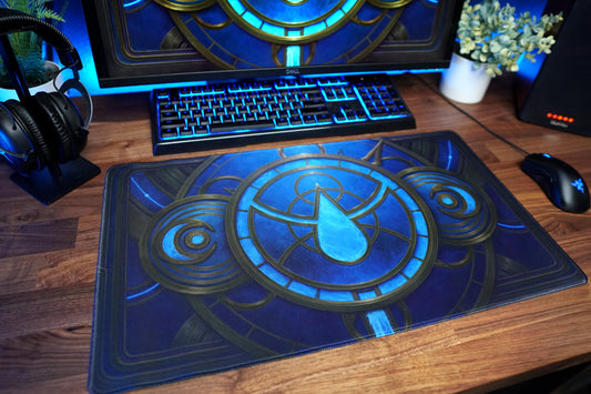 Blue Playmat - Five Color Playmat Series