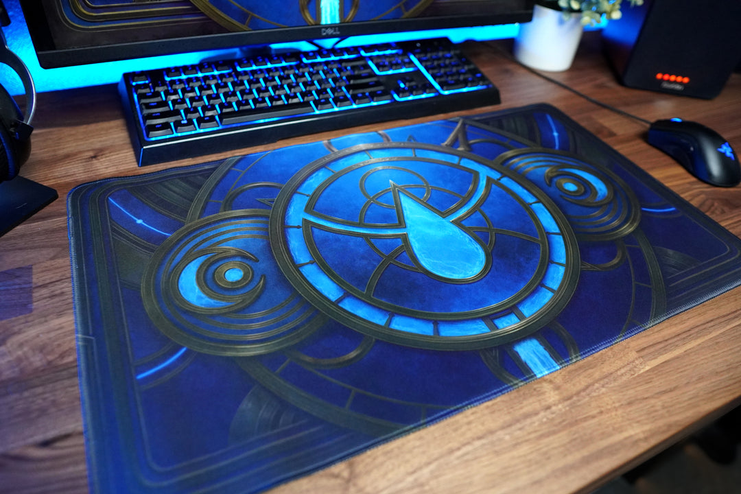 Blue Playmat - Five Color Playmat Series