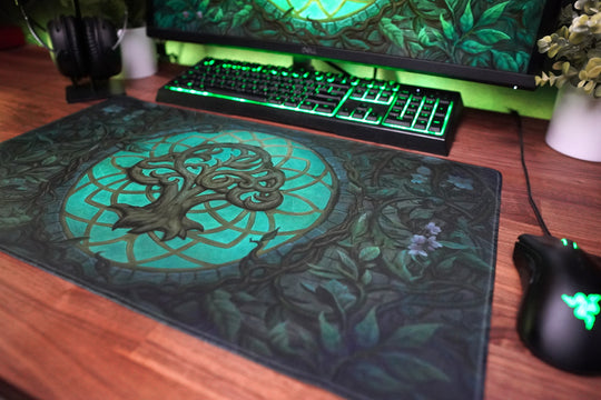 Green Playmat - Five Color Playmat Series