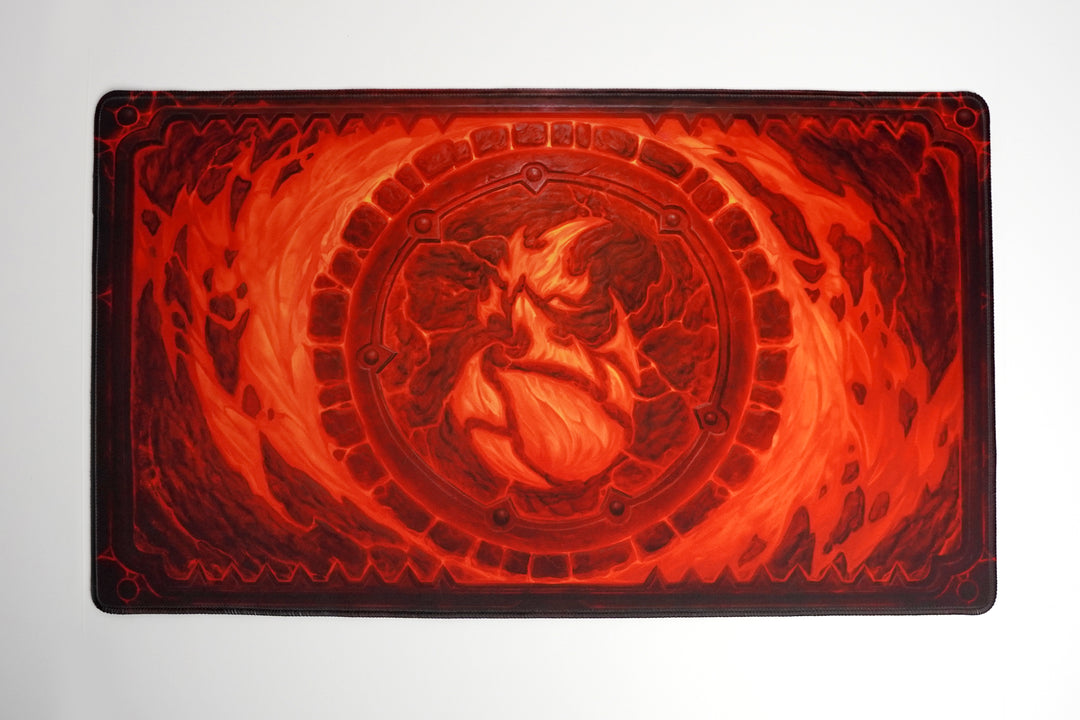 Red Playmat - Five Color Playmat Series