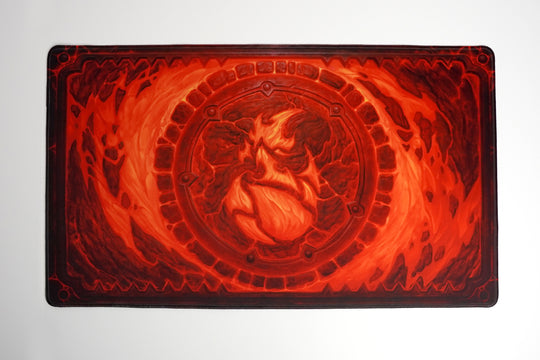 Red Playmat - Five Color Playmat Series