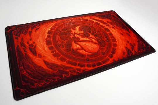 Red Playmat - Five Color Playmat Series