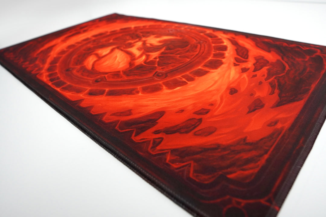 Red Playmat - Five Color Playmat Series