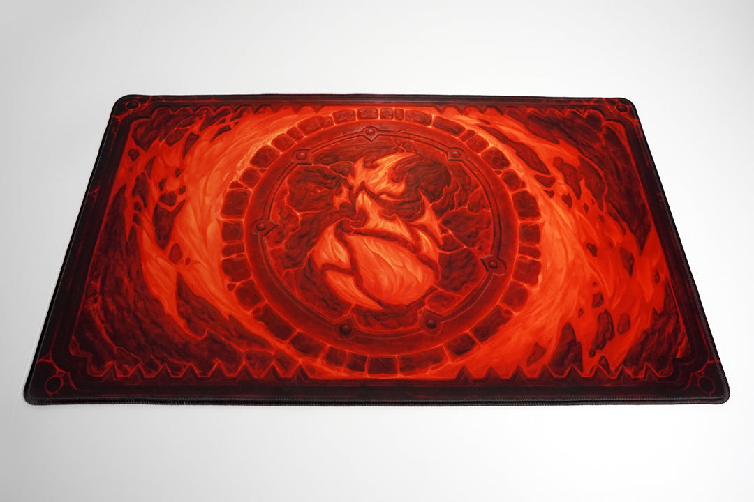 Red Playmat - Five Color Playmat Series
