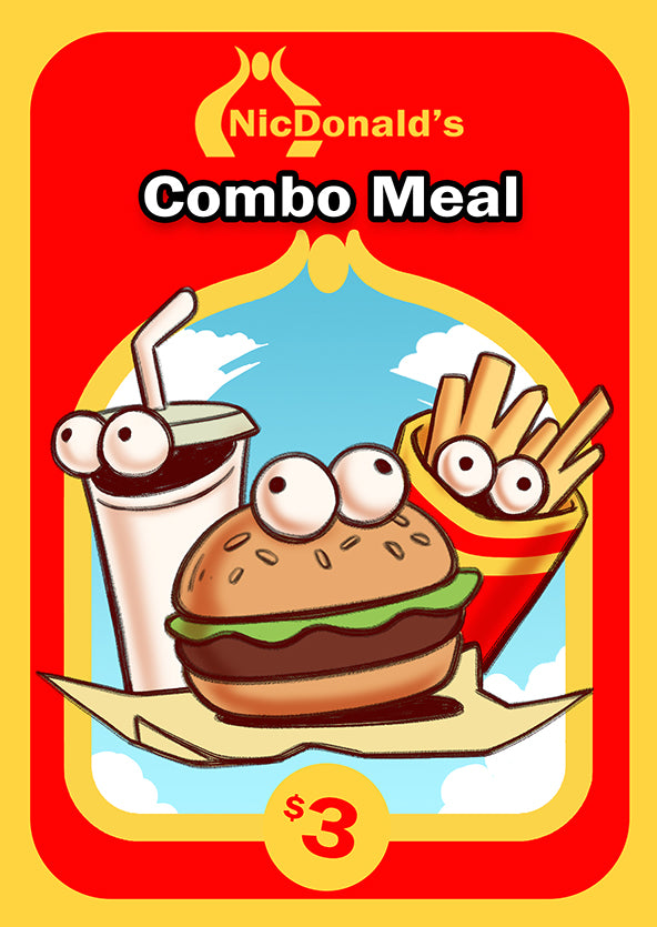 NicDonald's - Collectible Card - Preorder