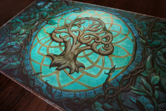 Green Playmat - Five Color Playmat Series