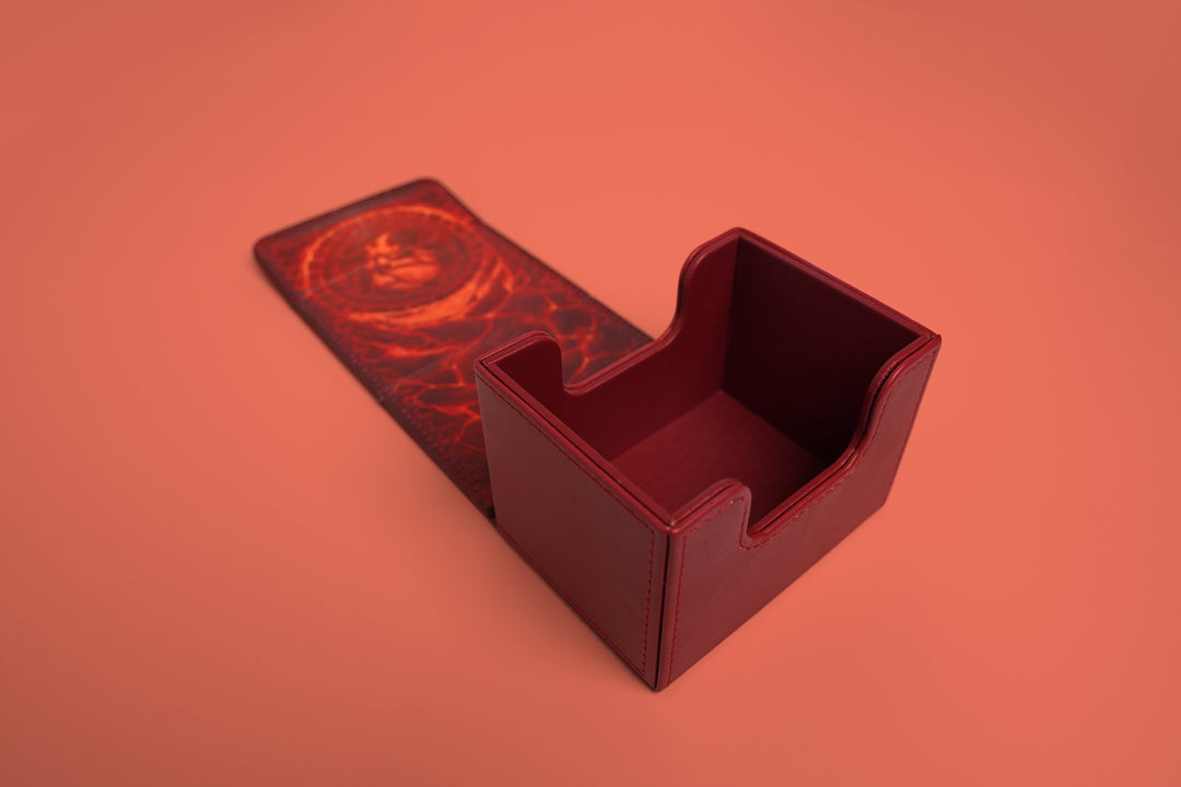 Red Collection Bundle Deal - Card Album, Deck Box, Playmat, & Card Sle Void Monster Red Collection Bundle Deal - Card Album, Deck Box, Playmat, & Card Sle Void Monster