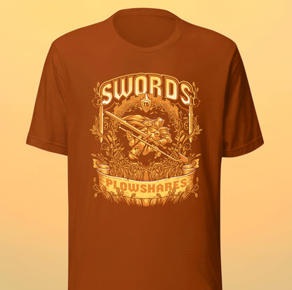 Swords to Plowshares T-Shirt - Preorder