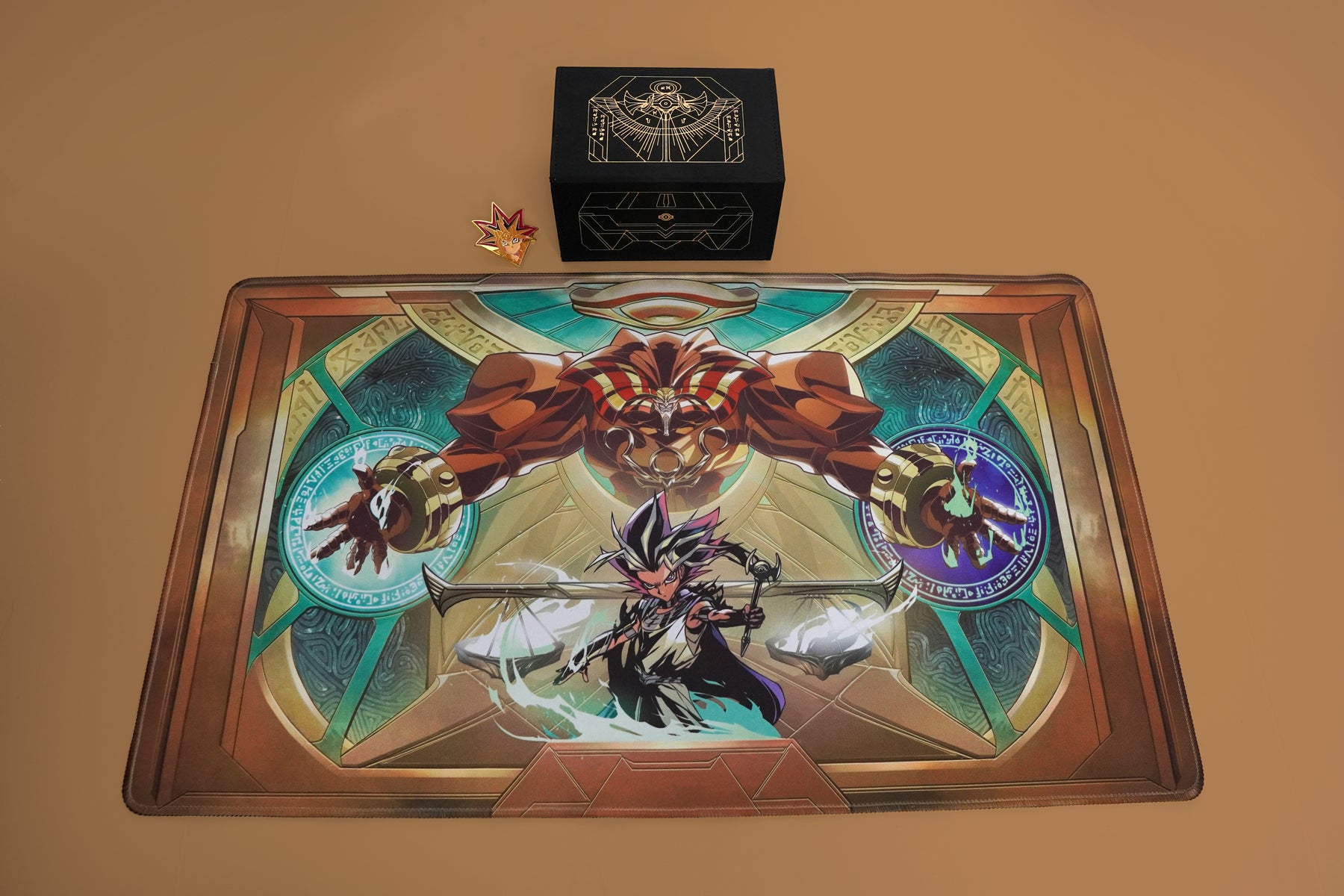 yugioh millennium deck Millennium Bundle - Deck Box and Playmat + BONUS Pin
