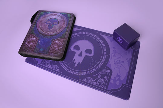 Black Collection Bundle Deal - Card Album, Deck Box, & Playmat - Preorder