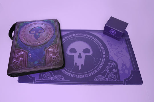 Black Collection Bundle Deal - Card Album, Deck Box, & Playmat - Preorder