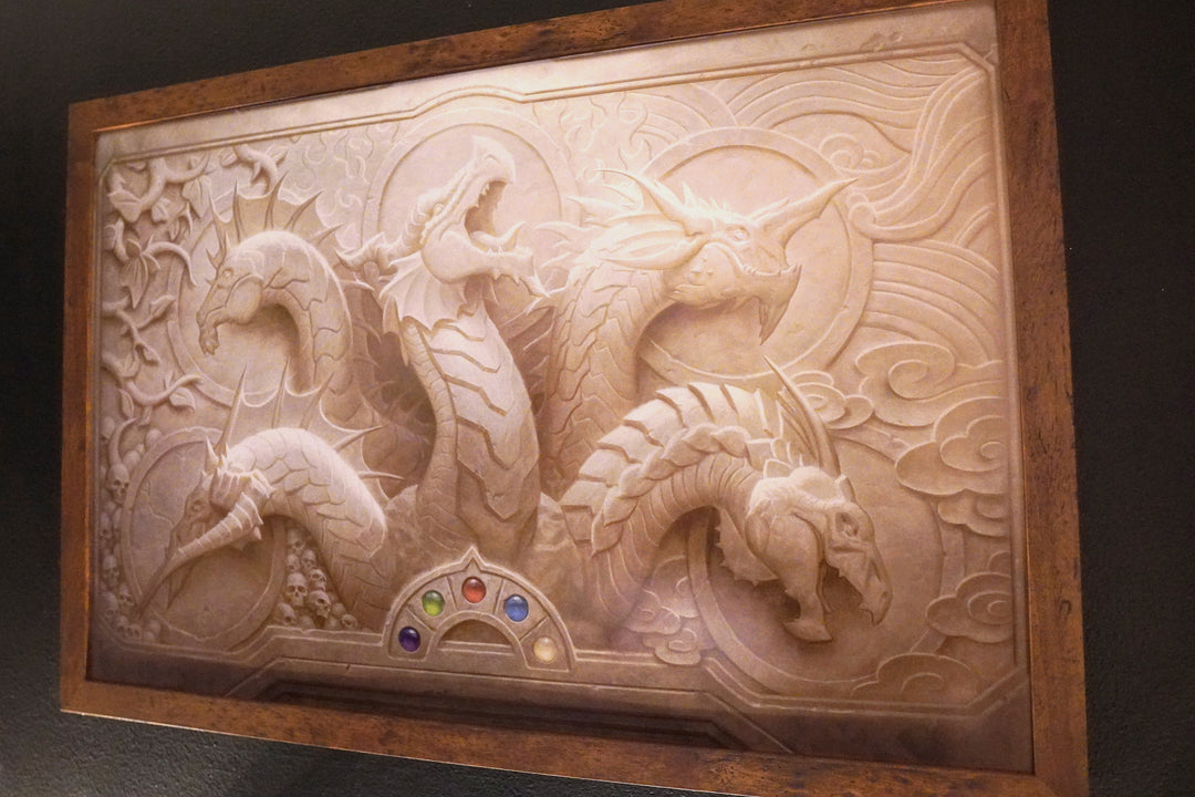 Five-Headed Dragon - Art Print - Preorder