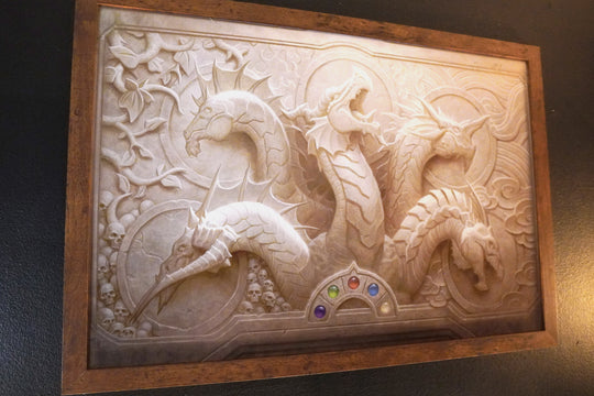 Five-Headed Dragon - Art Print - Preorder