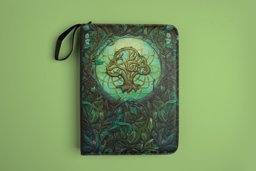 Green Collection Bundle Deal - Card Album, Deck Box, Playmat, & Card Sleeves - Preorder