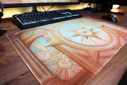 White Playmat - Five Color Playmat Series